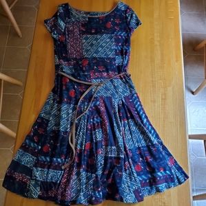 Ralph Lauren patterned dress